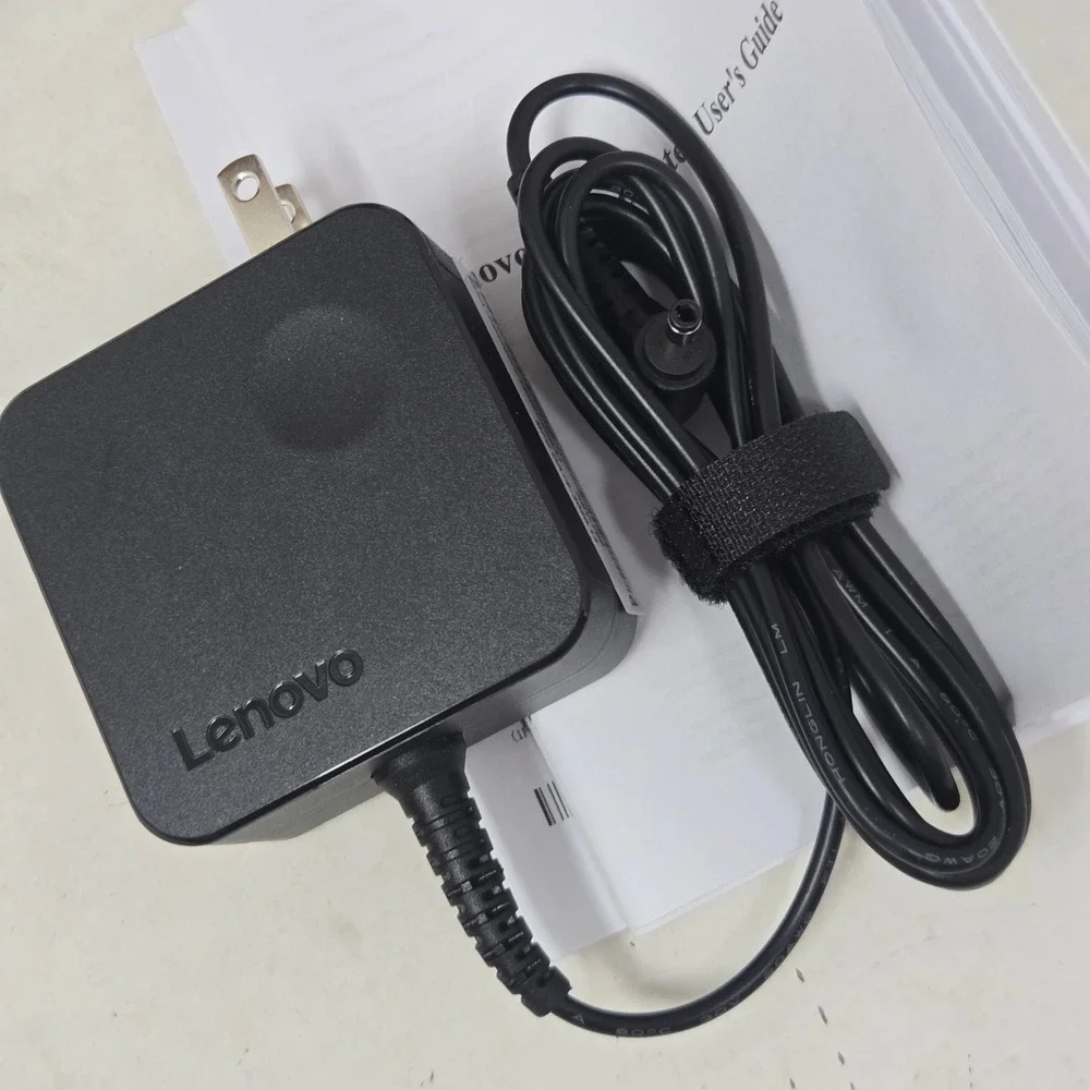 Lenovo 45W AC Wall Adapter Charger GX20K11838 ADL45WCC 20V 2.25A Round Tip Black